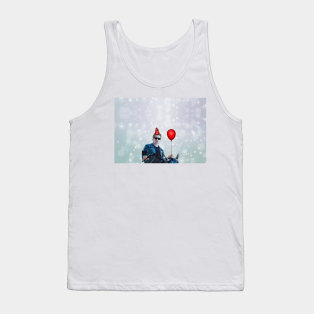 Terminator - Happy Birthday Dickwad Tank Top by OrsumArt